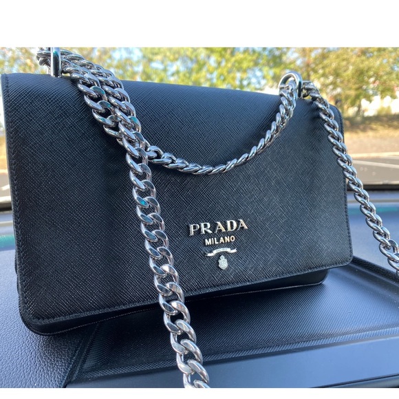 prada chain crossbody